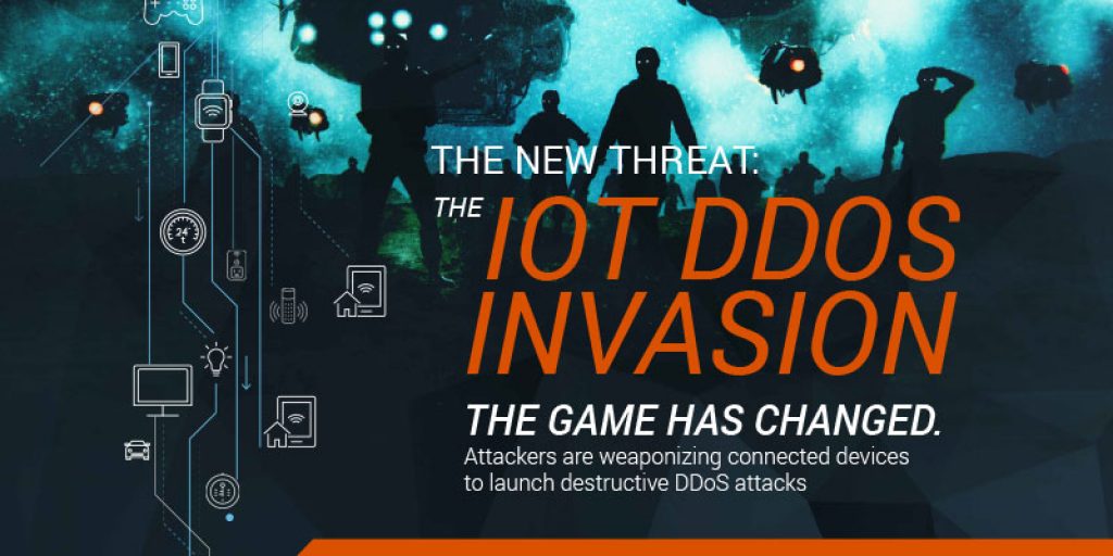 The New Threat: The IoT DDoS Invasion