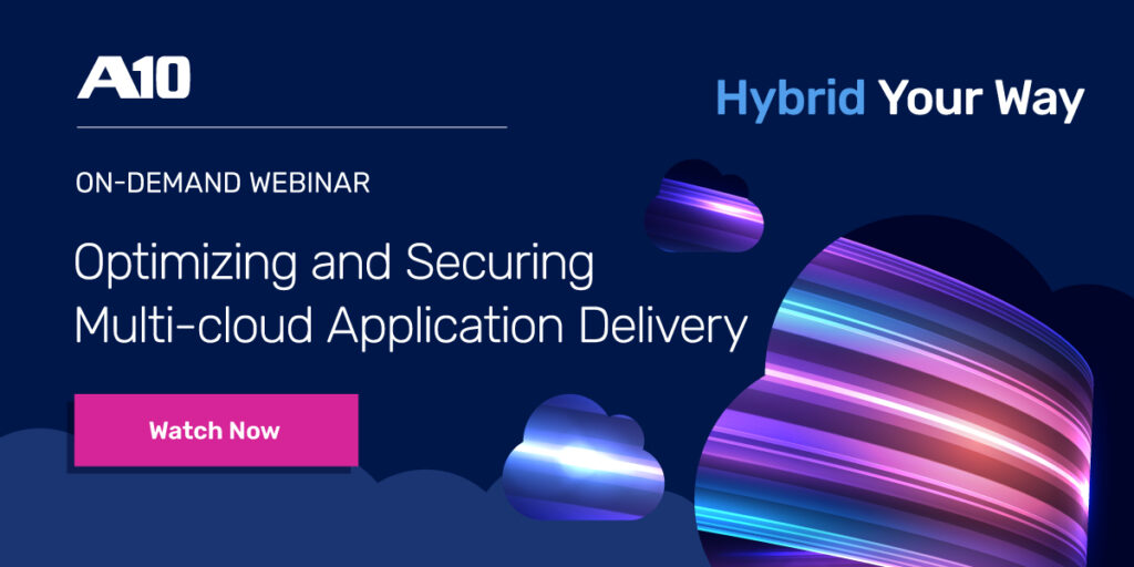 Optimizing and Securing Multi-cloud Application Delivery Webinar Social banner