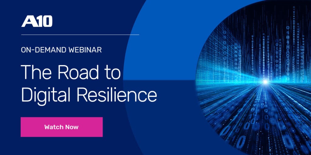 On-Demand Webinar: The Road to Digital Resilience