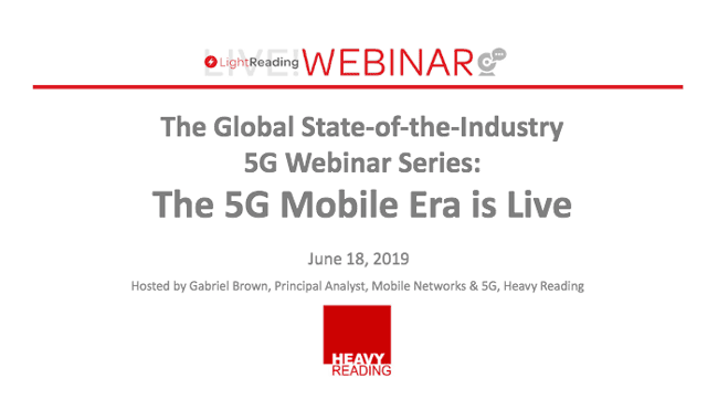 The 5G Mobile Era is Live Webinar