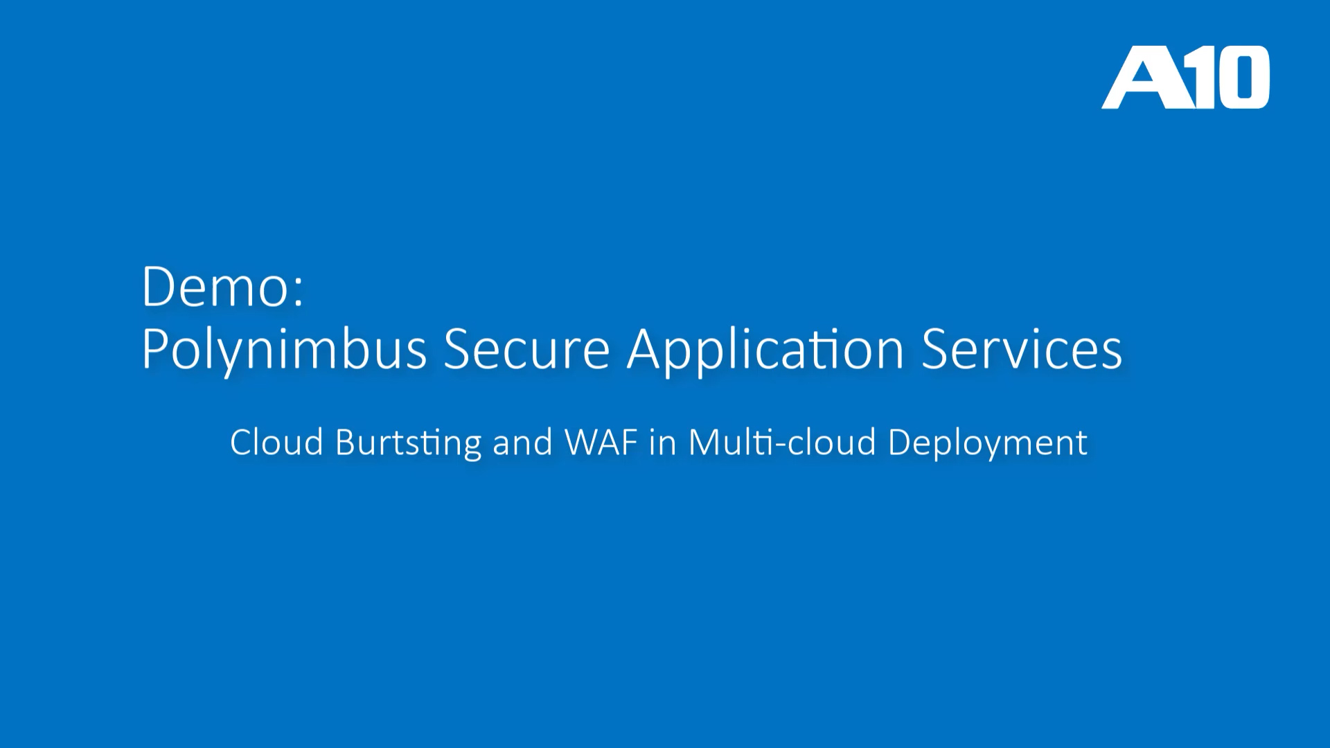 Polynimbus Secure Application Services