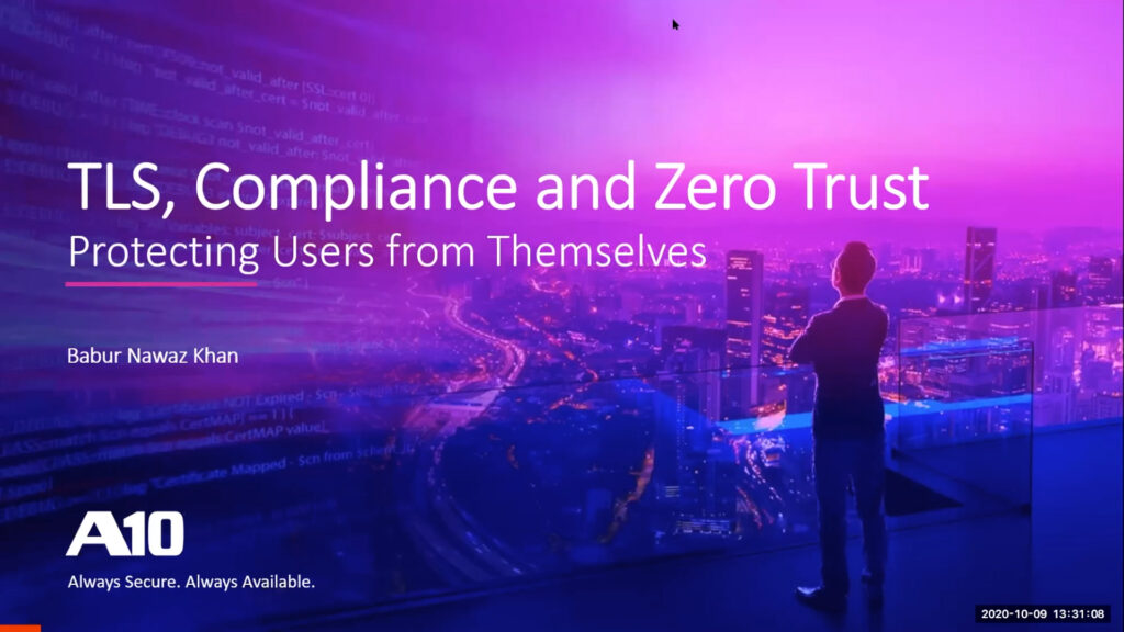 TLS compliance and zero trust protecting users from cyberattacks